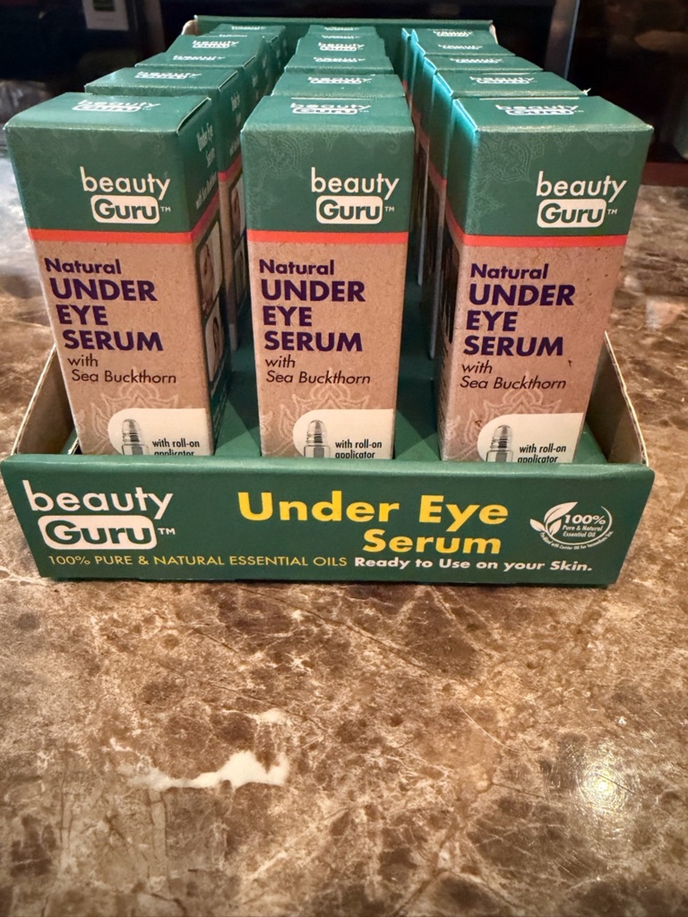 Beauty Guru Natural Under Eye Serum - Green LOT OF 18
